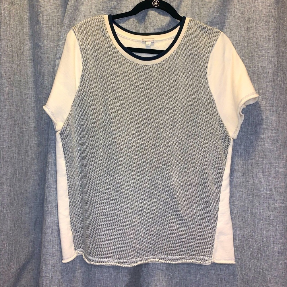 WOMENS Gap knit shortsleeved sweater large